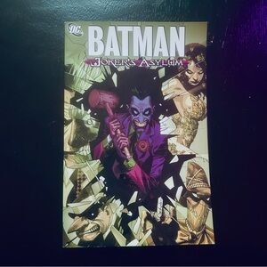 Batman JOKER’S ASYLUM Soft Cover Graphic Novel